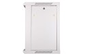 Extralink Szafka wisząca rack 12U 600x450 szara szklane drzwi