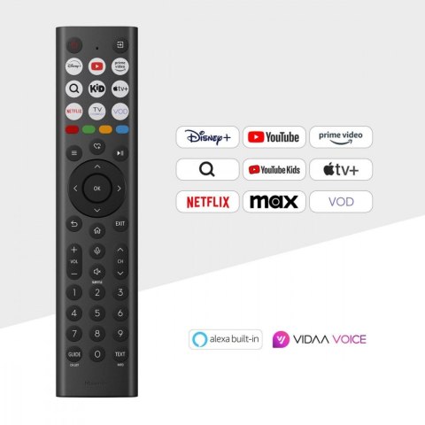 Hisense Telewizor LED 43 cale 43A6Q