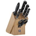 Akcesoria - Zwilling Professional ''S'' Zestaw W Drewnianym Bloku 7 el.