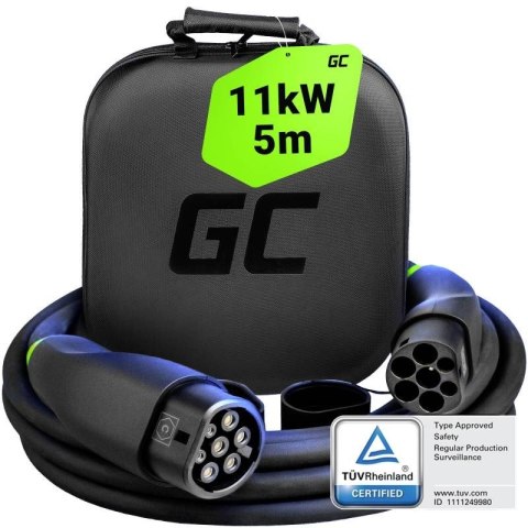 Kabel EV Green Cell GC Snap Type 2 11kw 5m