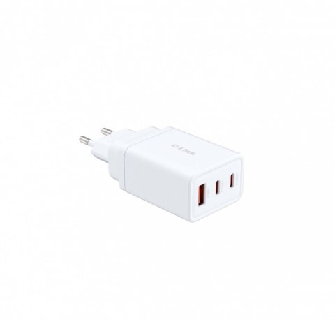 D-Link Ładowarka zasilacz GAN 2x 65W 2x USB-C 1x USB-A