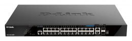 D-Link Switch Smart DGS-1520-28MP 20xGE PoE 2x2.5GE 2x10GE 2xSFP