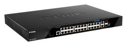 D-Link Switch Smart DGS-1520-28MP 20xGE PoE 2x2.5GE 2x10GE 2xSFP