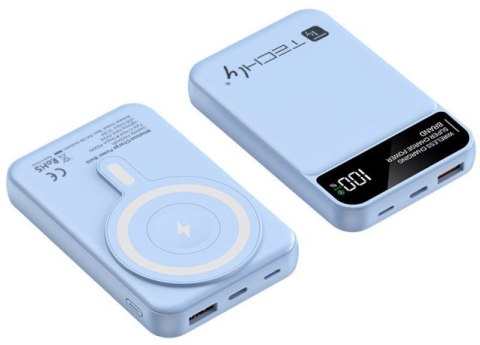 Powerbank TECHLY I-CHARGE-10LCDBL