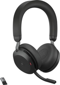 Słuchawki - Słuchawki bezprzewodowe Jabra Evolve 2 75 USB-A UC Stereo Black - 27599-989-999