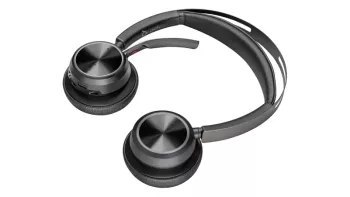 Słuchawki bezprzewodowe HP Poly Voyager Focus 2 Charge Stand USB-C Headset + Adapter USB-C/A - 9T9J5AA