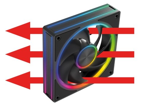 MODECOM Wentylator VOLCANO LOOP ARGB 120 Czarny