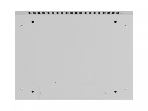 Lanberg Szafa instalacyjna rack wisząca 19 cali 4U 600x450 szara drzwi metalowe (flat pack)
