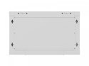 Lanberg Szafa instalacyjna rack wisząca 19 cali 6U 600x600 szara drzwi perforowane (flat pack)