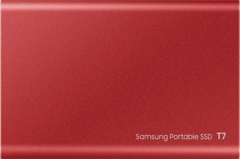 Dysk Samsung SSD T7 Portable 2TB MU-PC2T0R/WW czerwony
