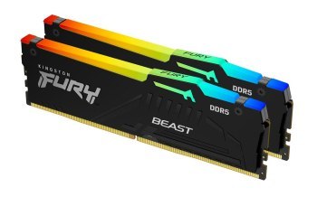 KINGSTON DDR5 64GB 5600MT/s CL36 DIMM KITx2 FURY Beast RGB