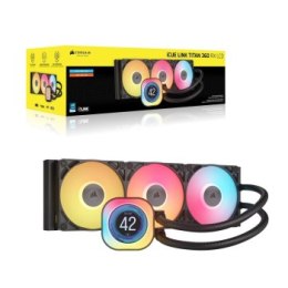 CORSAIR iCUE LINK TITAN 360 RX LCD AIO 360mm Radiator Liquid CPU Cooler