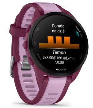 Garmin Forerunner 165 Music Liliowy