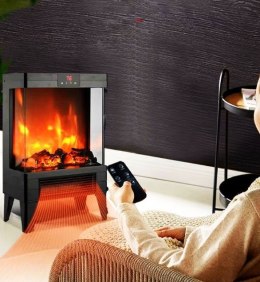 Grzejnik elektryczny w formie kominka Q20P CARRUZZO