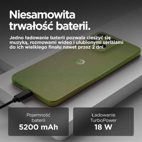 Smartfon Motorola Moto G15 8/128GB Iguana Green (WYPRZEDAŻ)