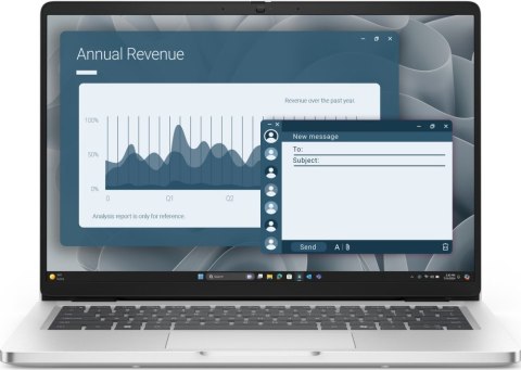 Notebook DELL Pro 14 PC14255 (14"/16GB/SSD1TB/W11P/Szaro-czarny)