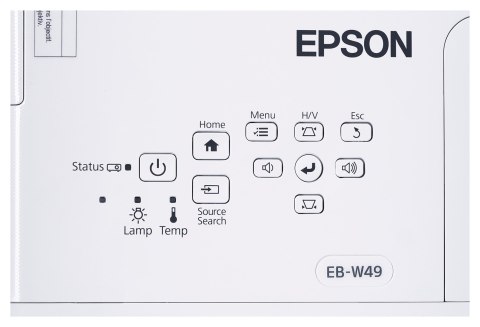 PROJEKTOR EPSON EB-W49 LCD, WXGA, 3800 ANSI, 16000:1