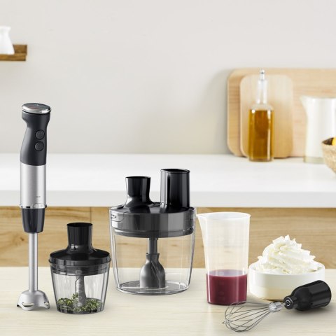 Tefal Quickchef+ HB67G830 blender 0,8 l Blender immersyjny 1000 W Czarny, Stal nierdzewna