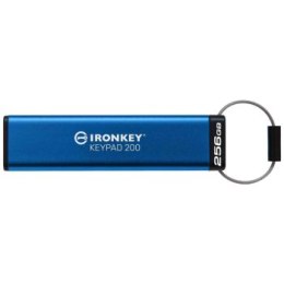 Kingston IronKey Keypad 200 256GB USB 3.0 AES Encrypted