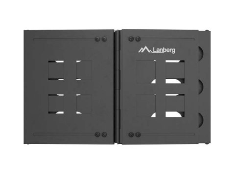 Lanberg Uchwyt ścienny rack 19" 6U 497x400/240 FB01-5406-10B