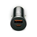 EverActive Ładowarka samochodowa CC-30Q QC3.0 35W 1X USB + 1X USB-C PD czarna