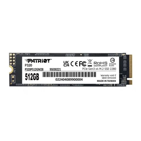 Dysk SSD PATRIOT P320P512GM28 (M.2″ /512GB )