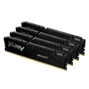 KINGSTON DDR5 128GB 5600Mhz CL40 FURY Beast Black KITx4