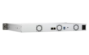Qnap TS-433eU 1U RACK 4x 2.5 /3.5 SATA ARM Cortex-A55 2 0GHz 4C 4GB 2x 2.5GbE 2x USB 3.2 adapter 60W