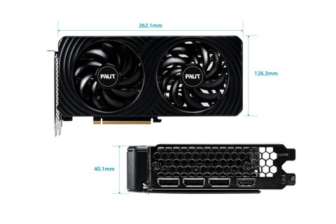 Palit Karta graficzna GeForce RTX 5060 TI DUAL 8GB GDDR7 128bit 3DP/HDMI