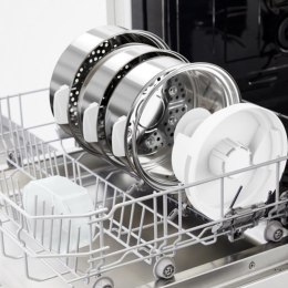 Tefal Convenient Series Deluxe VC502D szybkowar parowy 3 kosze, Blat 900 W Stal nierdzewna, Biały