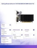 AFOX Karta graficzna GeForce GT 210 1GB DDR3 DVI HDMI VGA LP V2