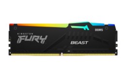 KINGSTON DDR5 64GB 5600MT/s CL36 DIMM FURY Beast RGB
