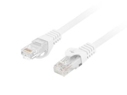 Patchcord Lanberg UTP kat.6 15m LSZH CU fluke passed biały