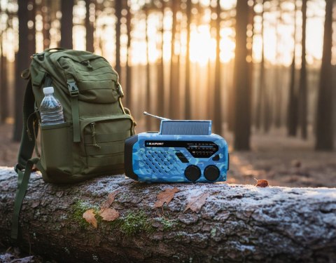 Radio alarmowe BLAUPUNKT ER10BC, blue camo