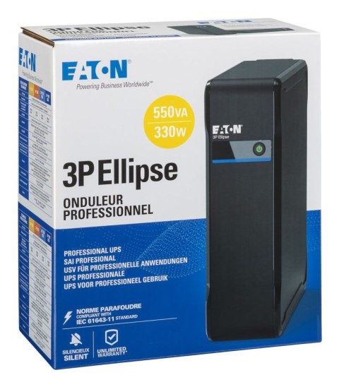 ZASILACZ UPS Eaton 3P Ellipse 550 FR 3P550F