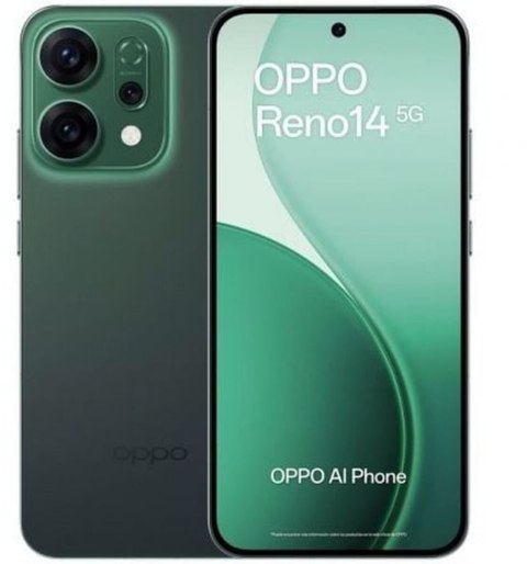 Smartphone OPPO Reno 14 5G 12/512GB NFC Dual SIM AI Zielony 512 GB Zielony 159766458
