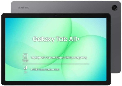 Tablet SAMSUNG Galaxy Tab A11+ 256 GB Grafitowy (11"/Mediatek MT8775/256GB/Android/Wi-Fi/Grafitowy)