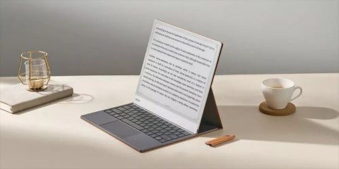 Etui magnetyczne Onyx Note Max/Tab X C brown z klawiaturą