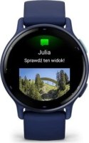 Garmin vivoactive 5 z czujnikiem tętna HRV Elevate Ox (granatowa ramka / granatowa koperta / granatowy pasek)
