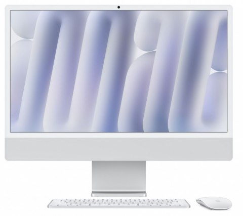 Komputer All-in-One APPLE iMac 24 (24"/M4/16GB/SSD256GB/Srebrny)