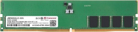 Pamięć TRANSCEND (UDIMM/DDR5/16 GB/5600MHz/1.1V/46 CLCL/SINGLE)