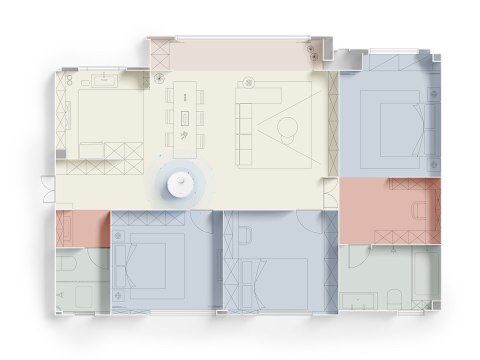 Robot sprzątający DREAME D20 Pro (biały)