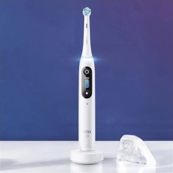 Szczoteczki - Szczoteczka Oral-B iO Series 8N White Alabaster