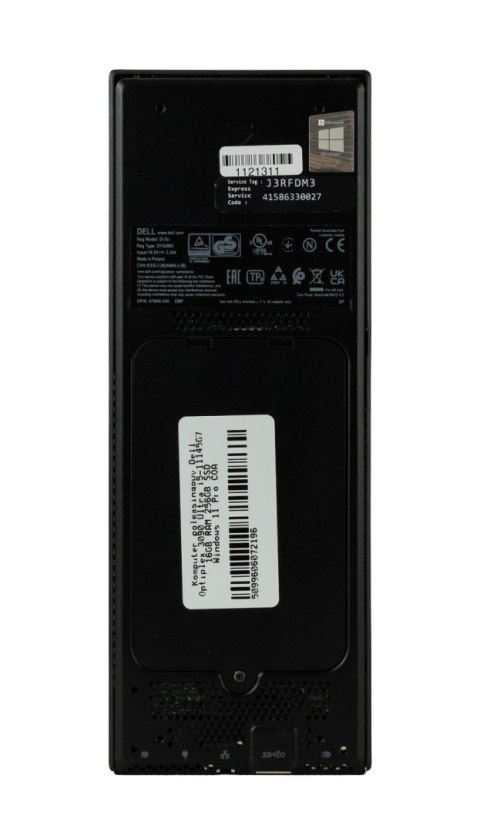 Komputer poleasingowy Dell Optiplex 3090 Ultra i5-1145G7 16GB RAM 256GB SSD Windows 11 Pro COA