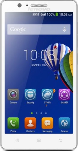 Smartphone LENOVO A536 Biały + P0R6001CCZ Czarny 8 GB Biały