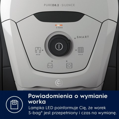 Electrolux Odkurzacz workowy Pure D8 PD82-4MG SILENCE