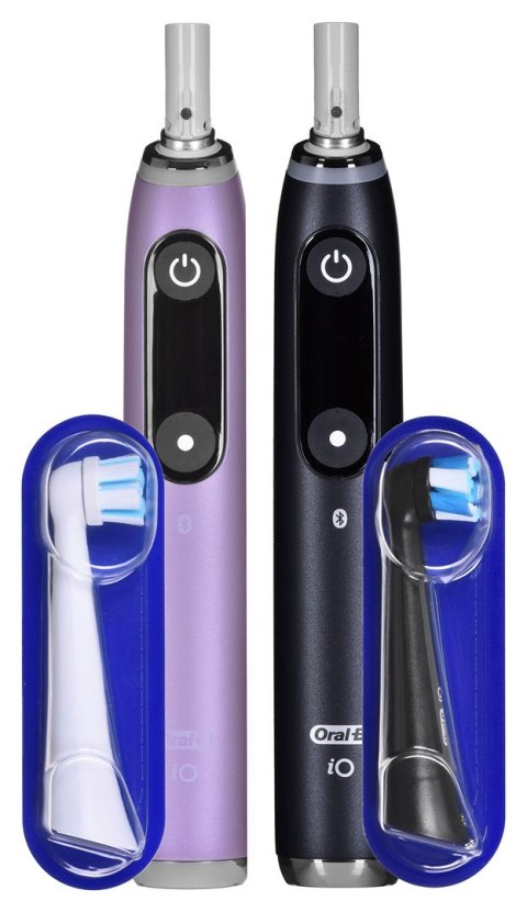 BRAUN ORAL-B SZCZOTECZKA ELEKTRYCZNA IO 9N ZESTAW DUO BLACK ONYX & ROSE QUARTZ