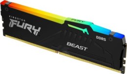 Pamięć - Kingston Fury Beast RGB 16GB [1x16GB 5600MHz DDR5 CL40 DIMM]