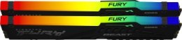 Pamięć - Kingston Fury Beast RGB 16GB [2x8GB 5600MHz DDR5 CL40 DIMM]