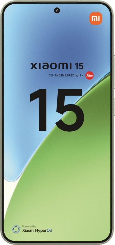 Smartphone XIAOMI 15 5G 12/512 GB Zielony 512 GB Zielony MZB0ITWEU